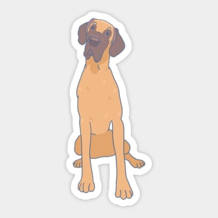 Great Dane Sticker